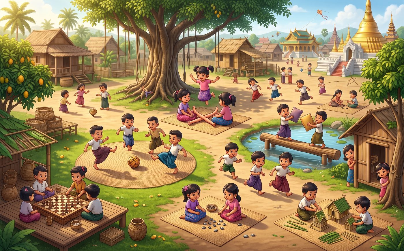 Myanmar Traditional Games